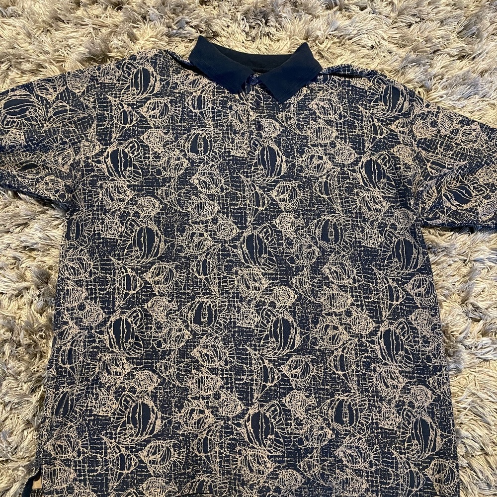 Vintage fish polo